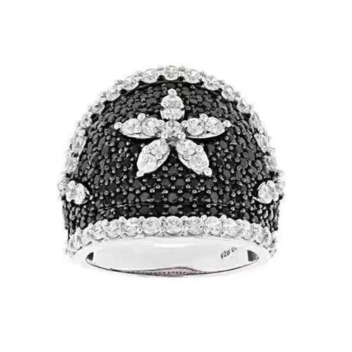 Geometric alloy ring with starry sky pattern, unisex design, colour AJZ3129 Ring