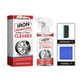 Car wheel hub rust removing cleanser 120ml spray with sponge and towel set