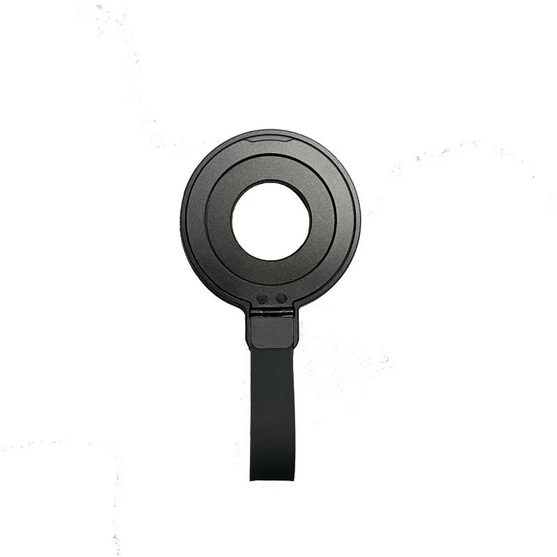 Portable magnetic wrist strap round silicone bracket phone holder in multiple colours for hands-free use