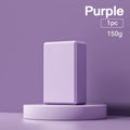 Solid colour EVA foam yoga block for gym training and exercise support