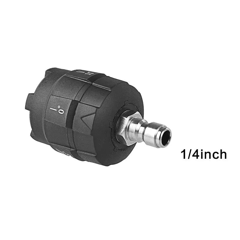 High-pressure water gun five-in-one multi-functional nozzle made from engineering plastic