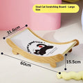 U-shaped cat scratch board nest made of sisal mat in medium size
