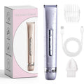 Women's double-headed electric lady shaver hair removal device in TMQ4 Blue English Packaging
