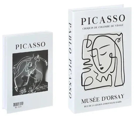 Modern minimalist fake book decorative prop in soft sample style, paper construction, multiple colour options