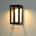Modern Chinese style outdoor solar wall light with plastic housing for villa garden