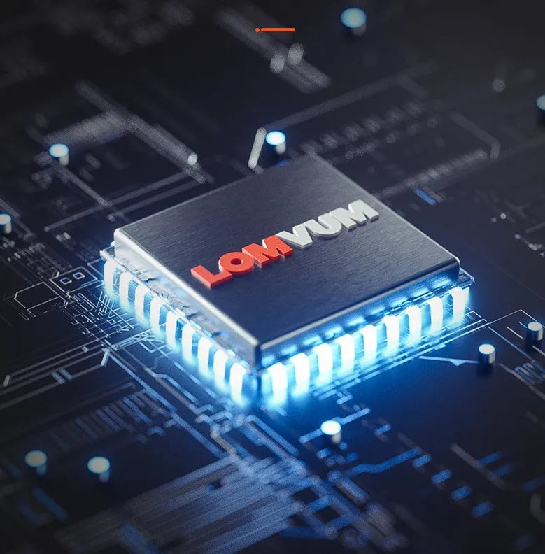 Longyun digital laser infrared tape measure with alloy casing and backlit display on a wooden workbench.