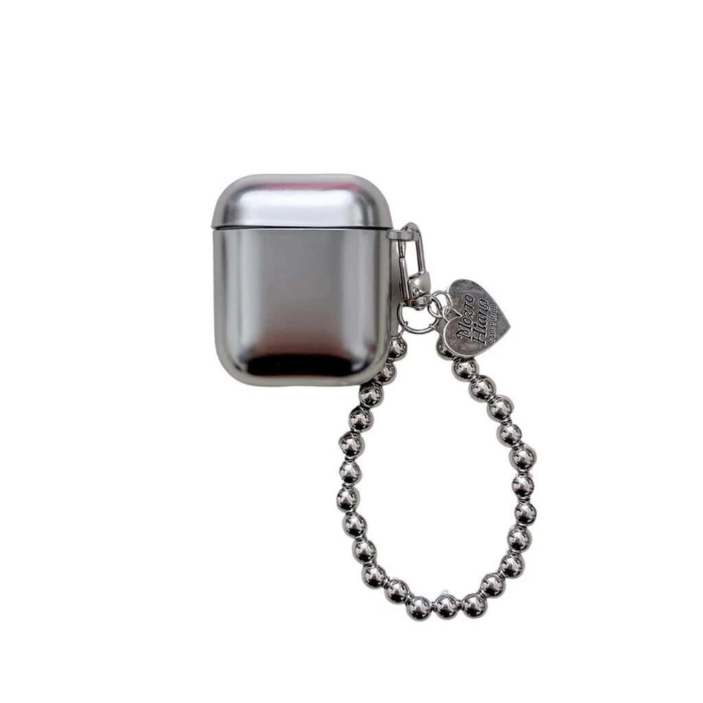 Matte plating TPU protective case for Apple AirPods Bluetooth headphones.