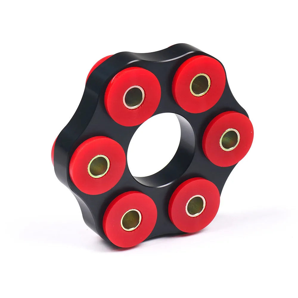 Red polyurethane and aluminium drive shaft connecting plate bracket for BMW E46 E36 E30 M3