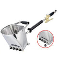 Multi functional pneumatic airless spraying machine for exterior wall paint with detachable nozzle and 25cm spraying distance