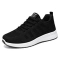 Women's running shoes with Flyknit upper and soft sole in black, rose red or grey pink colours