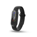 Electronic mosquito repellent bracelet with USB charging port, shown in black and white colour options