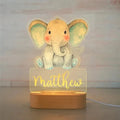 Wooden dinosaur night light ornament, 26x15x6cm, USB powered, cartoon design, available in D26 and D27 colours