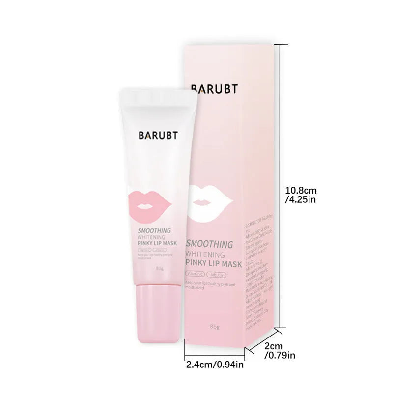 8.5g lip balm tube with brightening colour fade and melanin precipitation formula