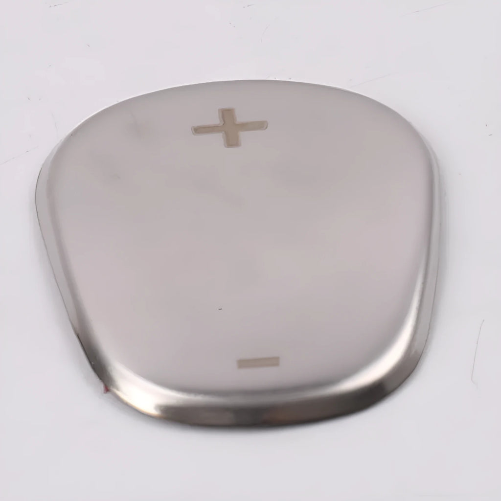 Stainless steel gear cover with 88mm diameter in black titanium, matt silver and sapphire colour options