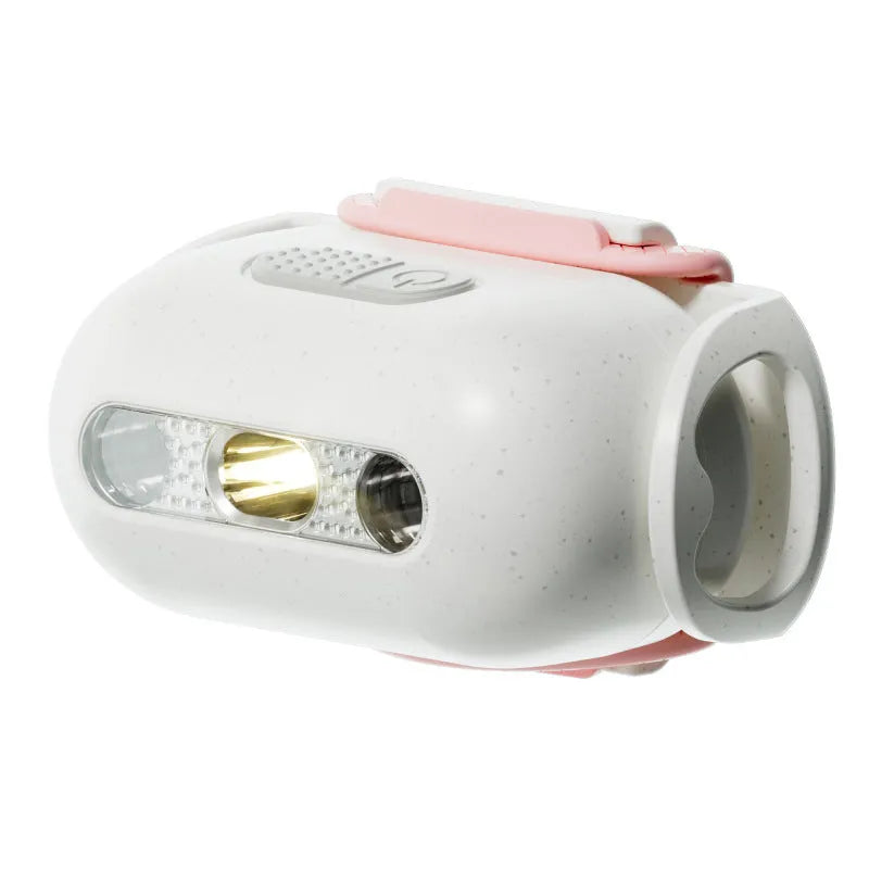 ABS plastic pet luminous collar with hanging lamp ring in four colour variations