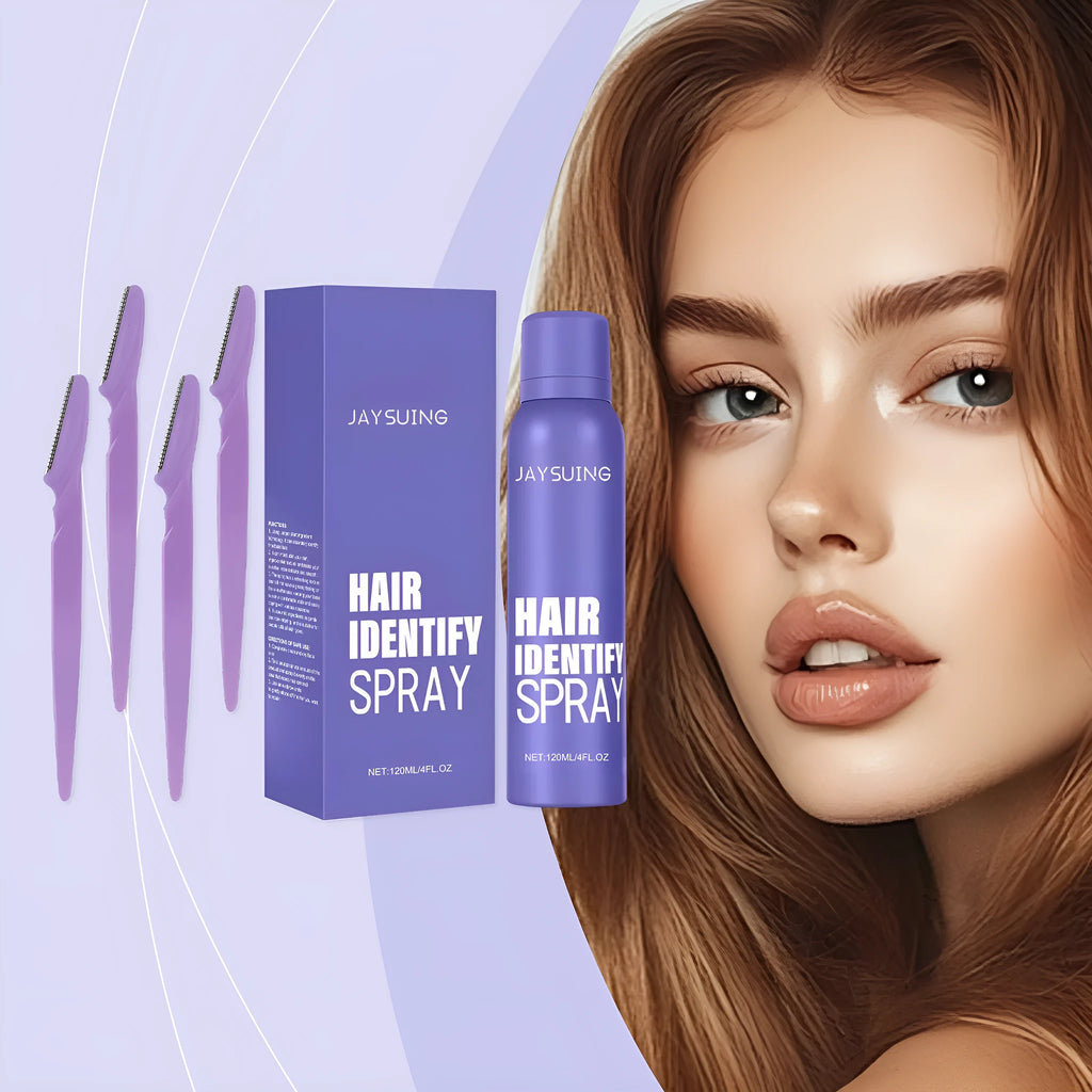 120ml portable hair removal spray bottle with botanical extracts for home depilatory care