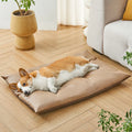 Cooling summer pet mat for dogs and cats in blue or coffee colour options