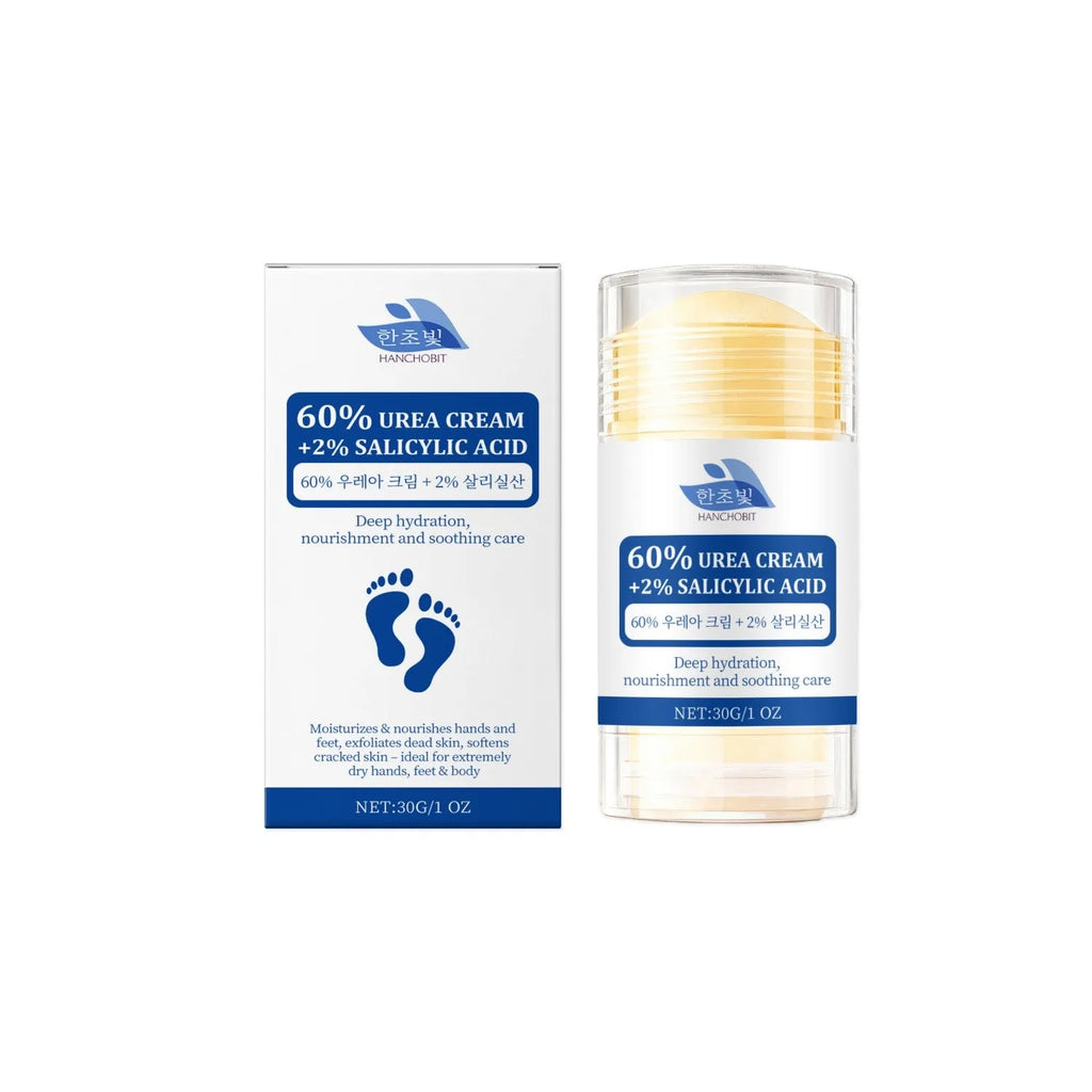 Heel repair moisturising cream 30g with urea salicylic acid aloe vitamin E for dry cracked feet
