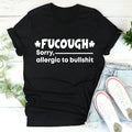 Black loose-fit cotton T-shirt with short sleeves and a round neck on a hanger