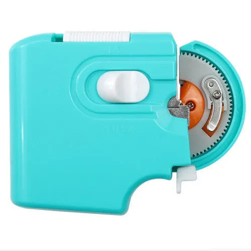 Electric hook tier automatic fishing knot tool in Lake Blue Transparent colour with PC shell