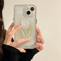 Tulip all-inclusive TPU phone case in space shell gradient colours for iPhone protection