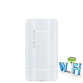 White 4G LTE outdoor CPE router with antennas, 300Mbps dual-band wireless, full netcom