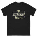 Men's thin polyester pullover short sleeve top in grey, loose fit, front view