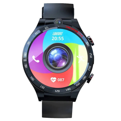 All Netcom Student Phone Smart Watch 1.6 Inch TFT Screen 400x400 128G Memory Dual Camera Touch Button Wristband Silicone Strap Pluggable Card 900mAh Battery Magnetic Charging PRO Standard Version