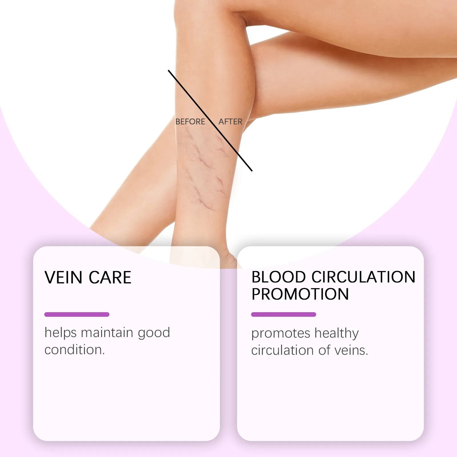 Micro needle adhesive bandages for leg nursing with moxa and ginger extract formula