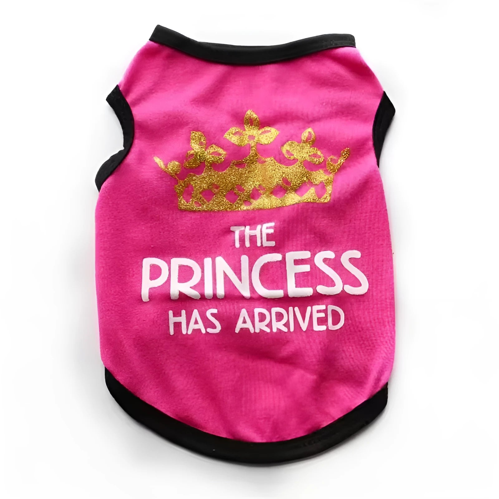 Cotton dog vest for small dogs in various colours, sizes XS to XL, for spring and summer wear.