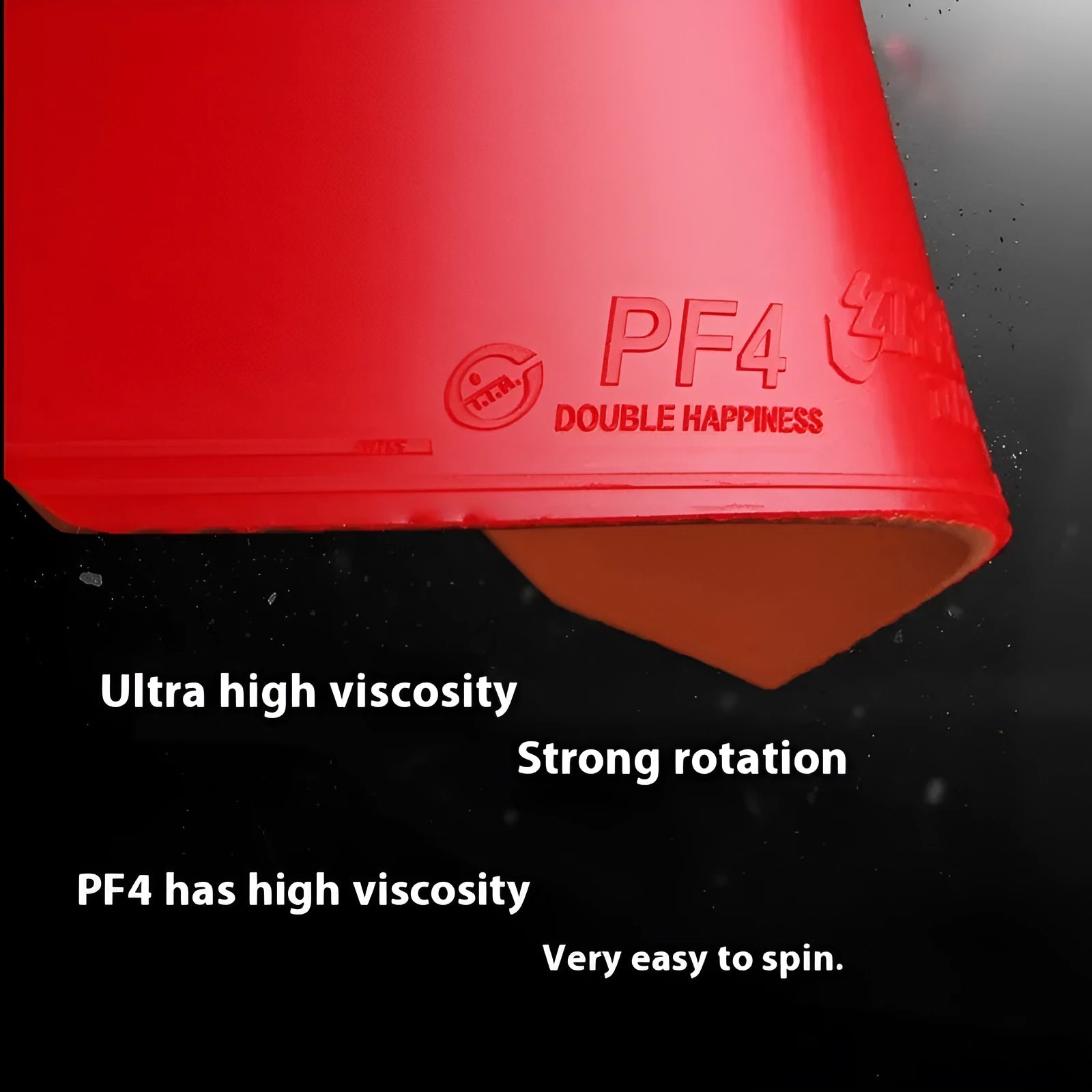 Fast Attack Sticky Classic-50 table tennis racket with anti-spin rubber in red and black colour options.