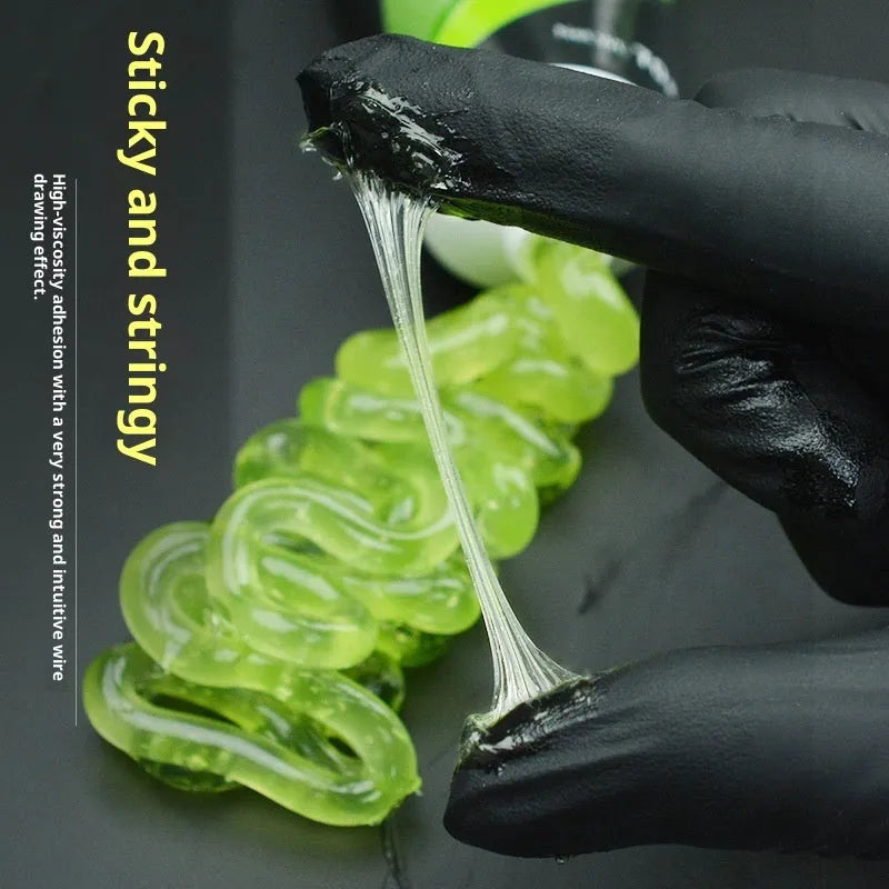 70g bottle of green apple scented synthetic bicycle grease, waterproof and wear-resistant