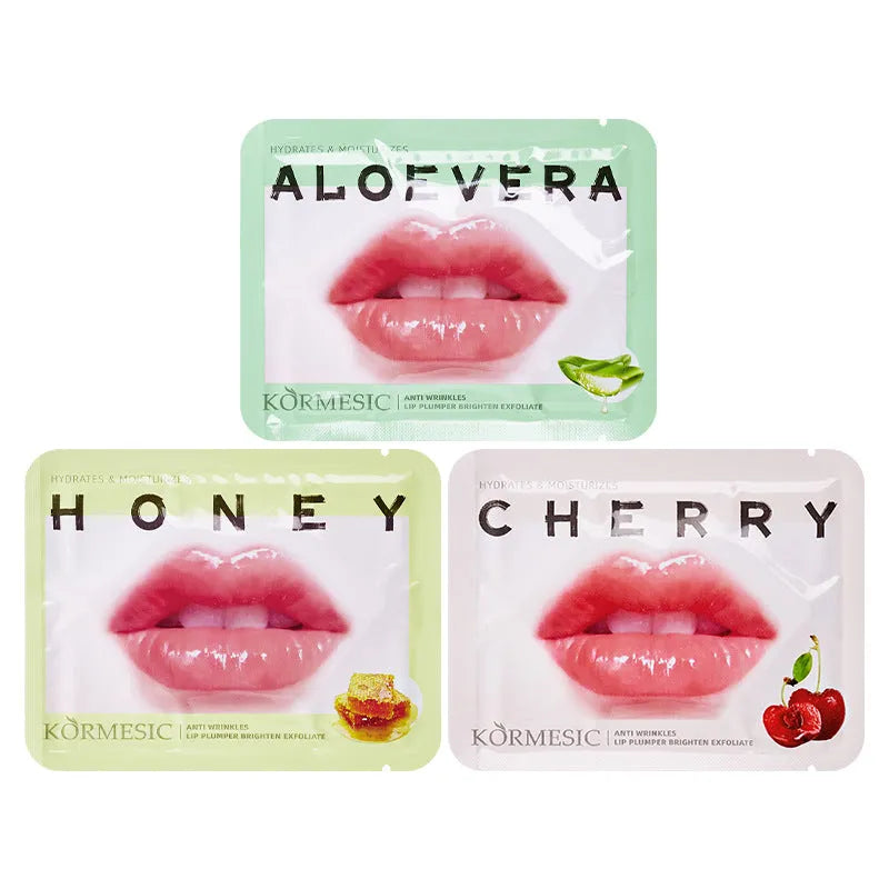 Aloe blueberry fruit lip mask labial membrane patch 8g for neutral skin women