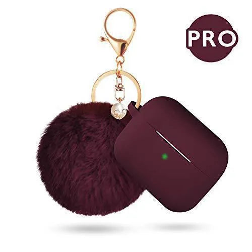 Silicone protective cover for AirPods 3 generation in solid colour clamshell design