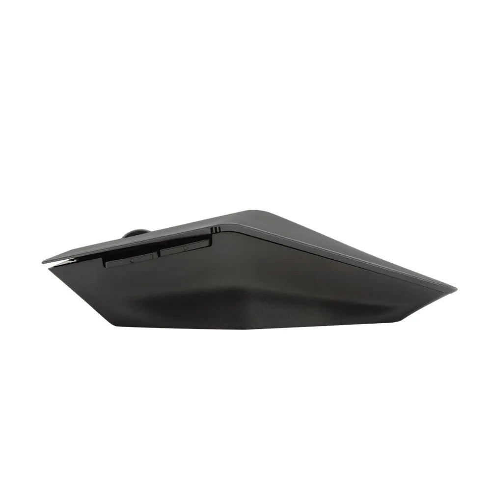 Wireless invisible optical mouse for laptops in black, gold, silver grey, or light gold, shown with USB receiver
