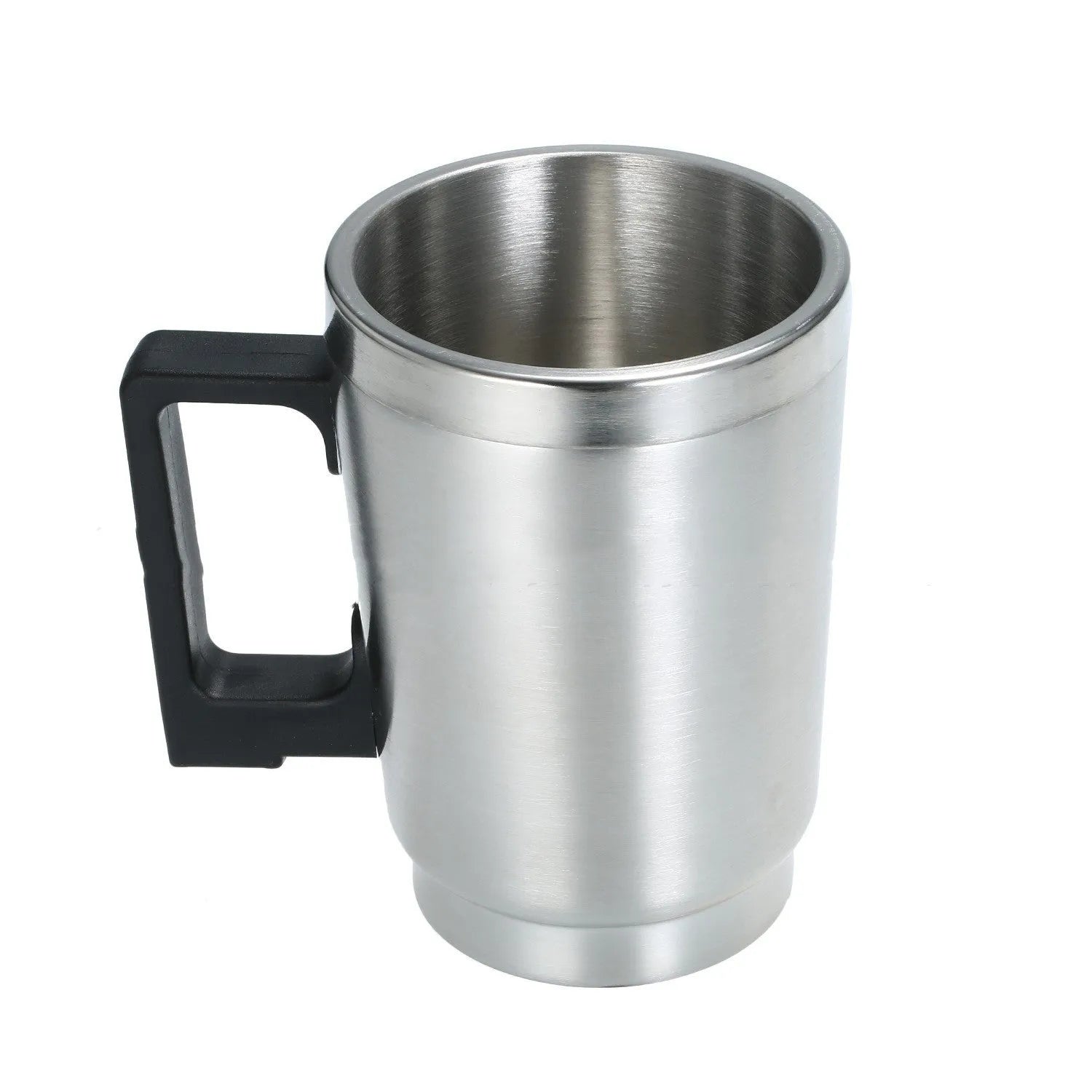 Stainless steel headlamp renovation cups and power adapters for car light repair kit.
