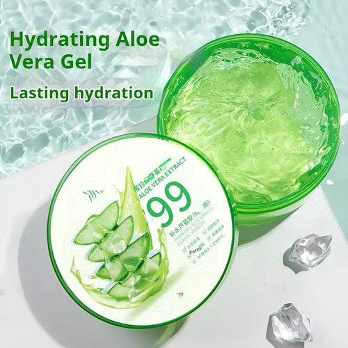 300g aloe vera gel tube for facial and body moisturising with pure plant extract