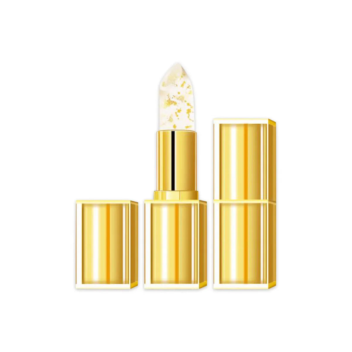 Temperature-sensitive colour-changing lip balm with anti-smudge moisturising properties