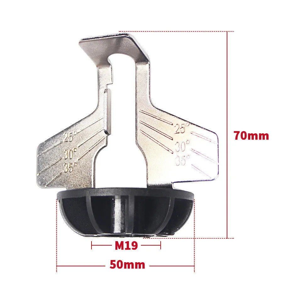 Electric chain grinder saw blade grinding accessories set with 70mm x 50mm grinding wheel