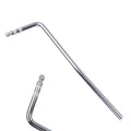 Direct plug-in metal guitar tremolo bar in black, blue, gold, and silver colour options.