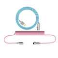 Type-C detachable mechanical keyboard cable with USB interface in multiple colour options