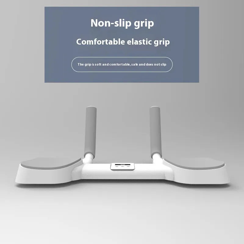 White household flat support trainer with alloy aluminium frame and ABS plastic components