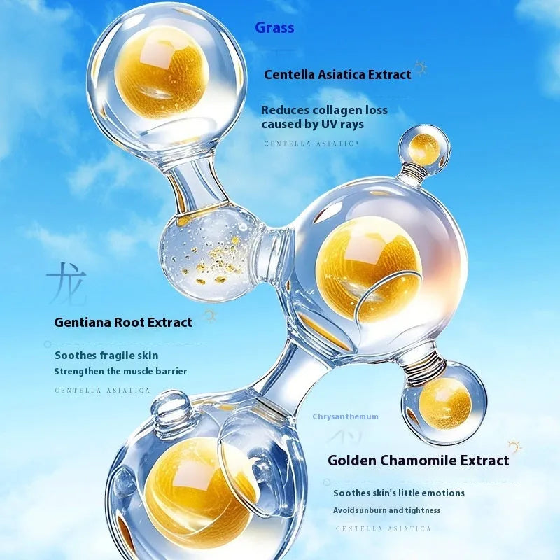 Crystal Sunscreen Spray SPF50 90ml canister for full body UV protection