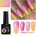 7ml colour-changing thermal gel nail polish in Winter LCT series bottle with temperature-sensitive colour shift effect
