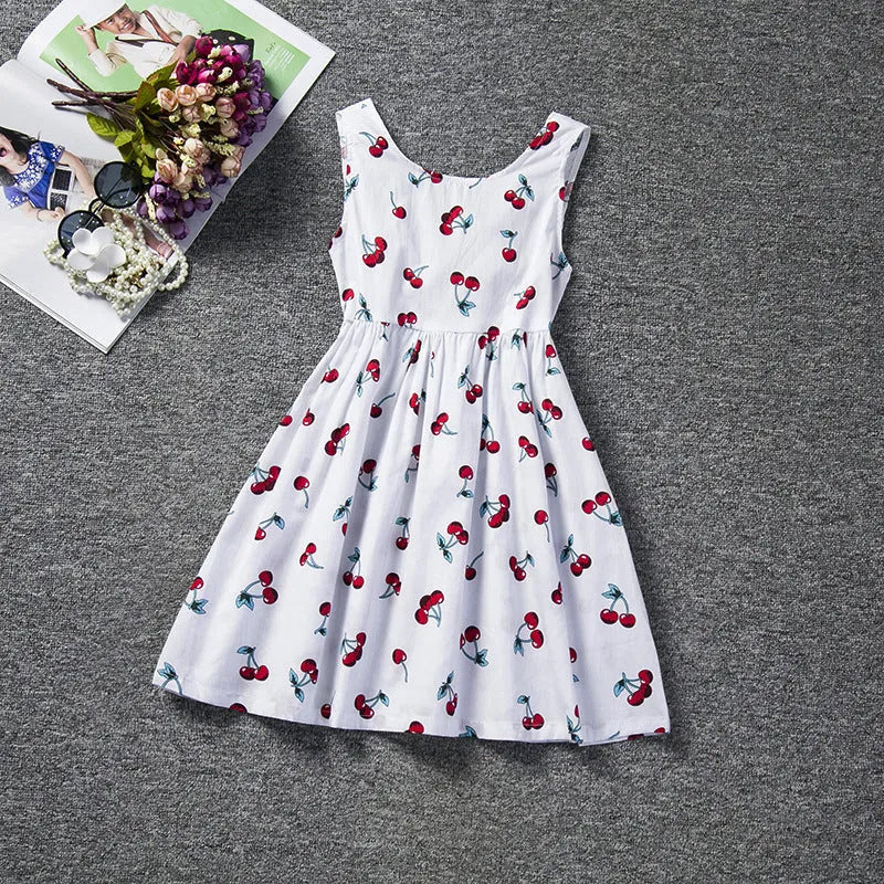 Children's white hollow lace long-sleeved princess dress cotton blend for autumn and winter