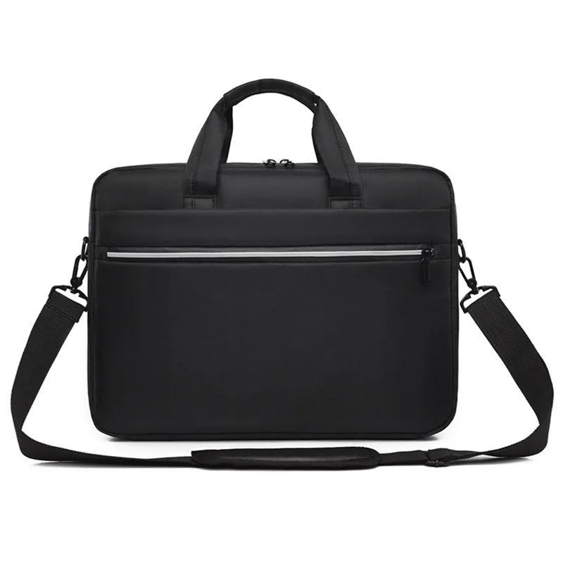 Large capacity Oxford cloth business computer bag for 14-inch or 15-inch laptop in horizontal square shape