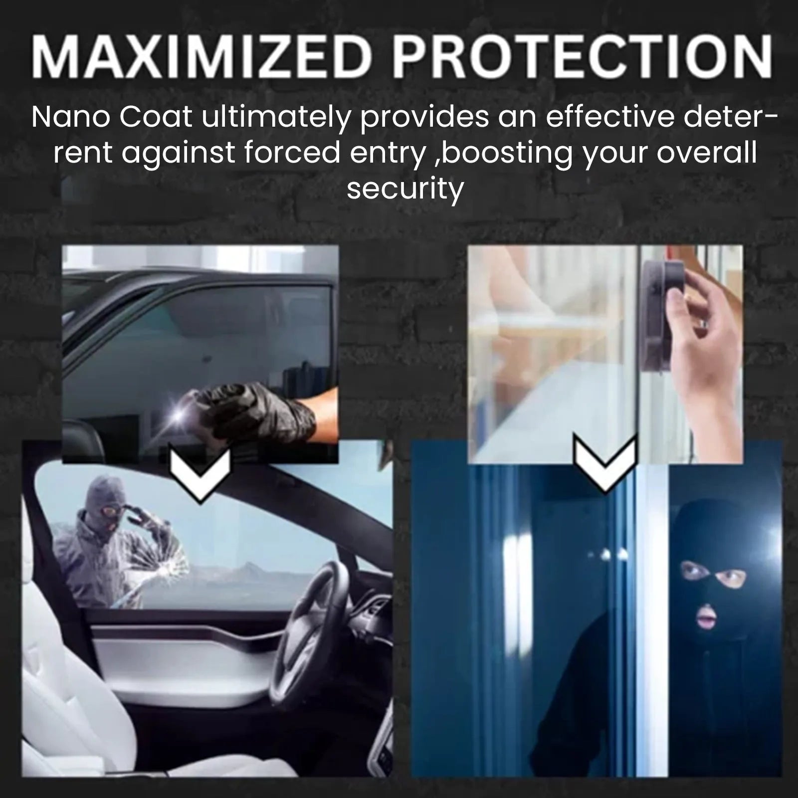 Hydrophobic car cleaning sponge for windscreen and window brightening with reinforced portable design
