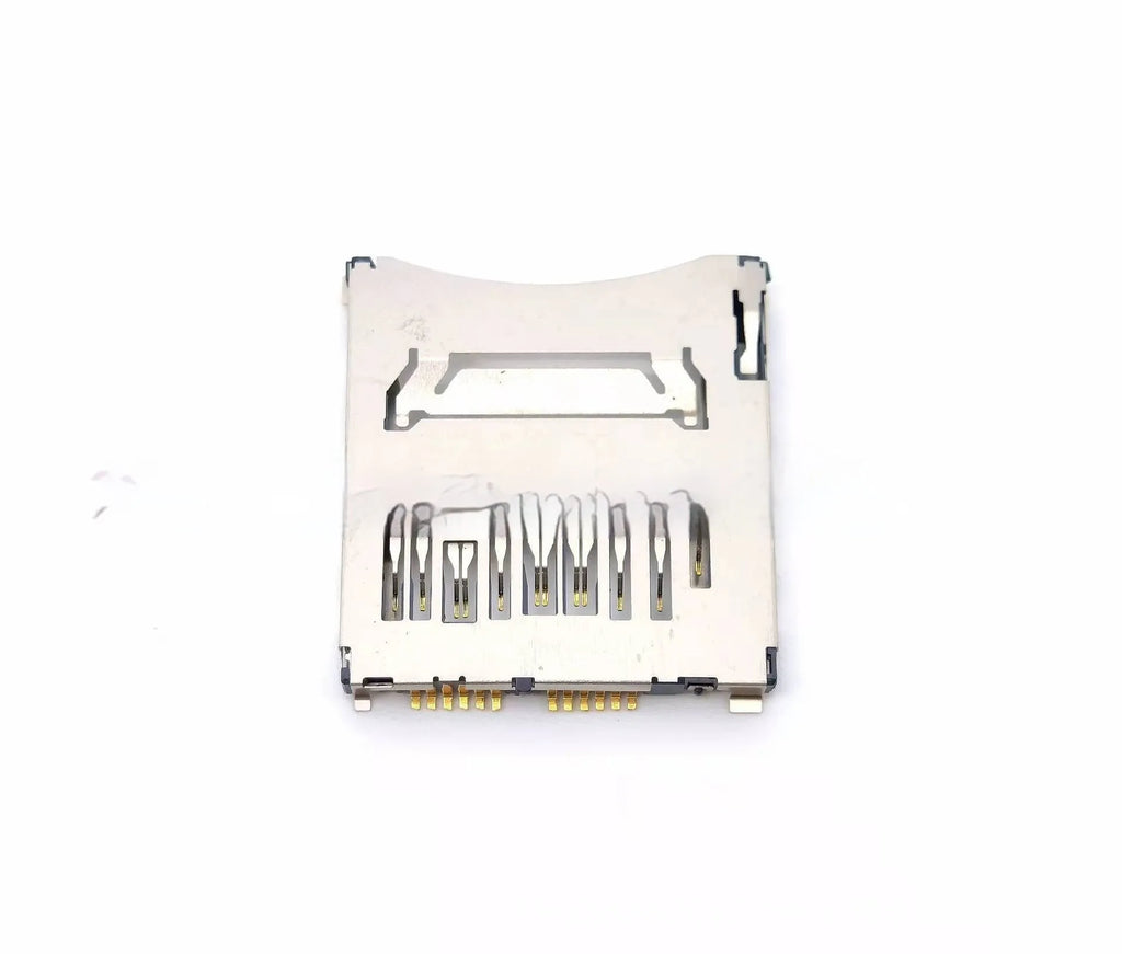 Alloy camera memory card slot accessory showing high foot and low foot mounting profile options