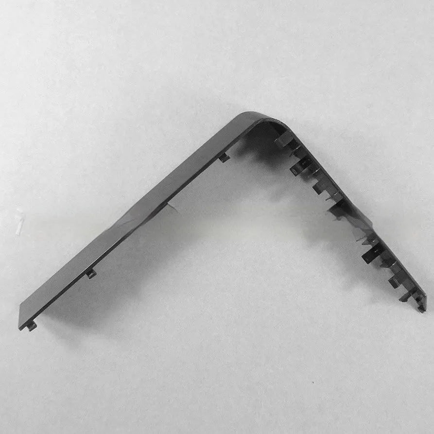 Black plastic hard drive baffle bin bracket for mounting a 2.5 or 3.5 inch drive