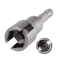 41g tool steel nut socket wrench with natural colour slotted sleeve sheet for electric screwdriver use